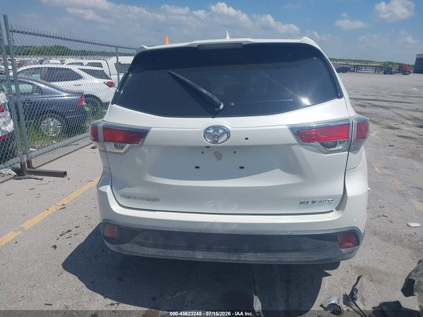 2016 TOYOTA HIGHLANDER XLE V6