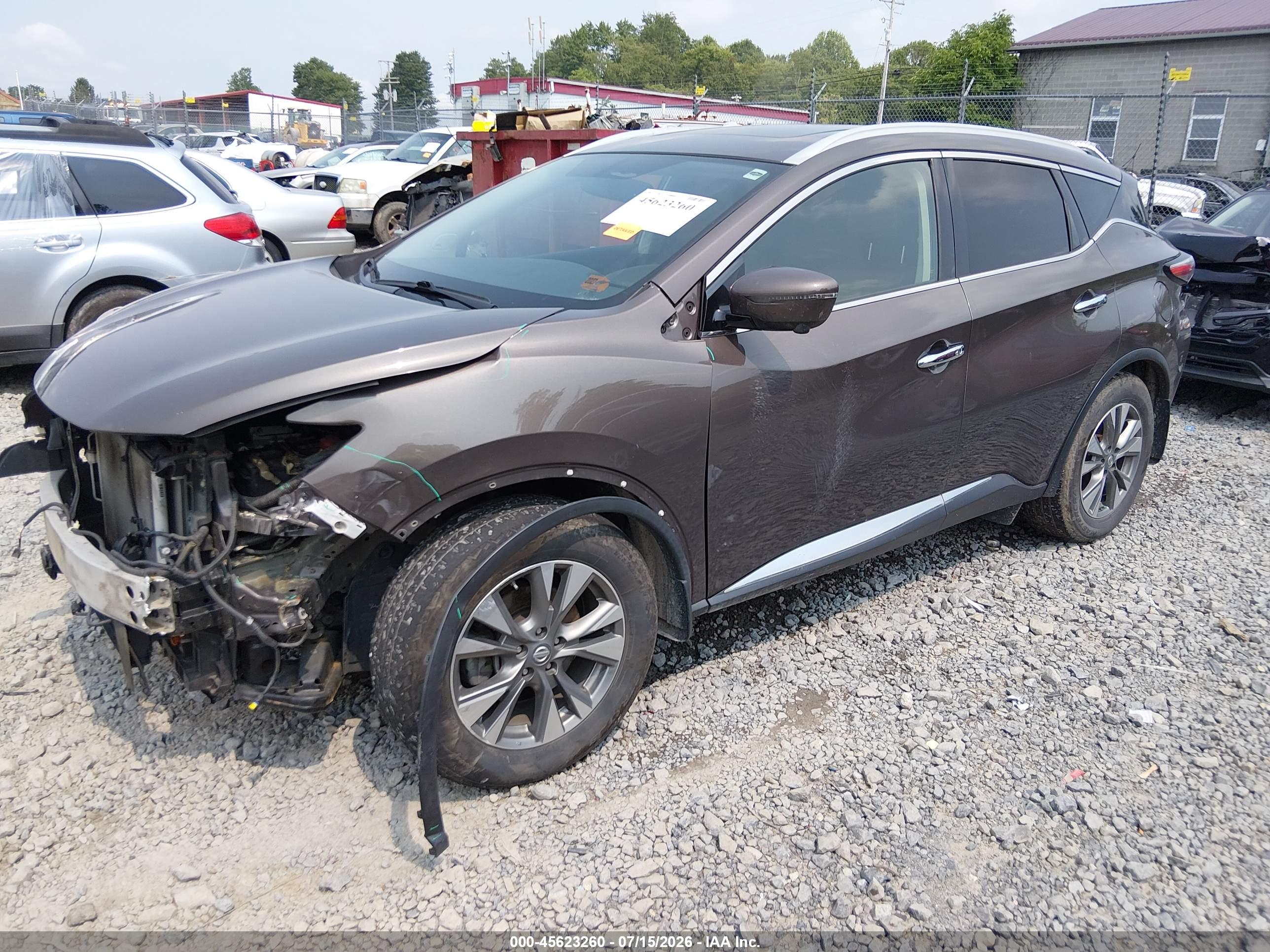 2018 NISSAN MURANO SL — I2