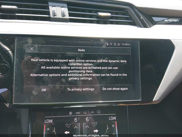 2022 AUDI E-TRON SPORTBACK PREMIUM S LINE QUATTRO