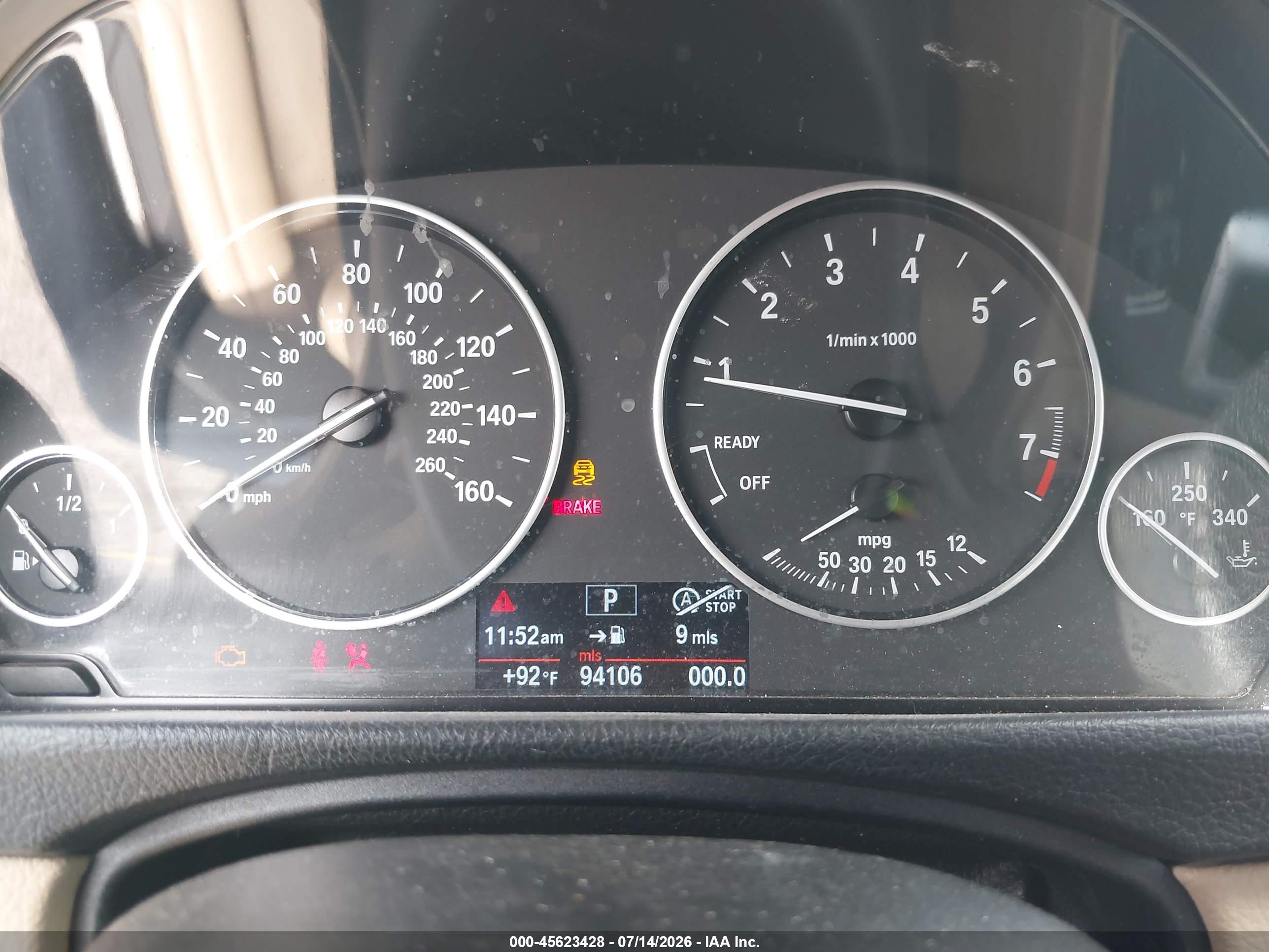 2013 BMW 328I XDRIVE