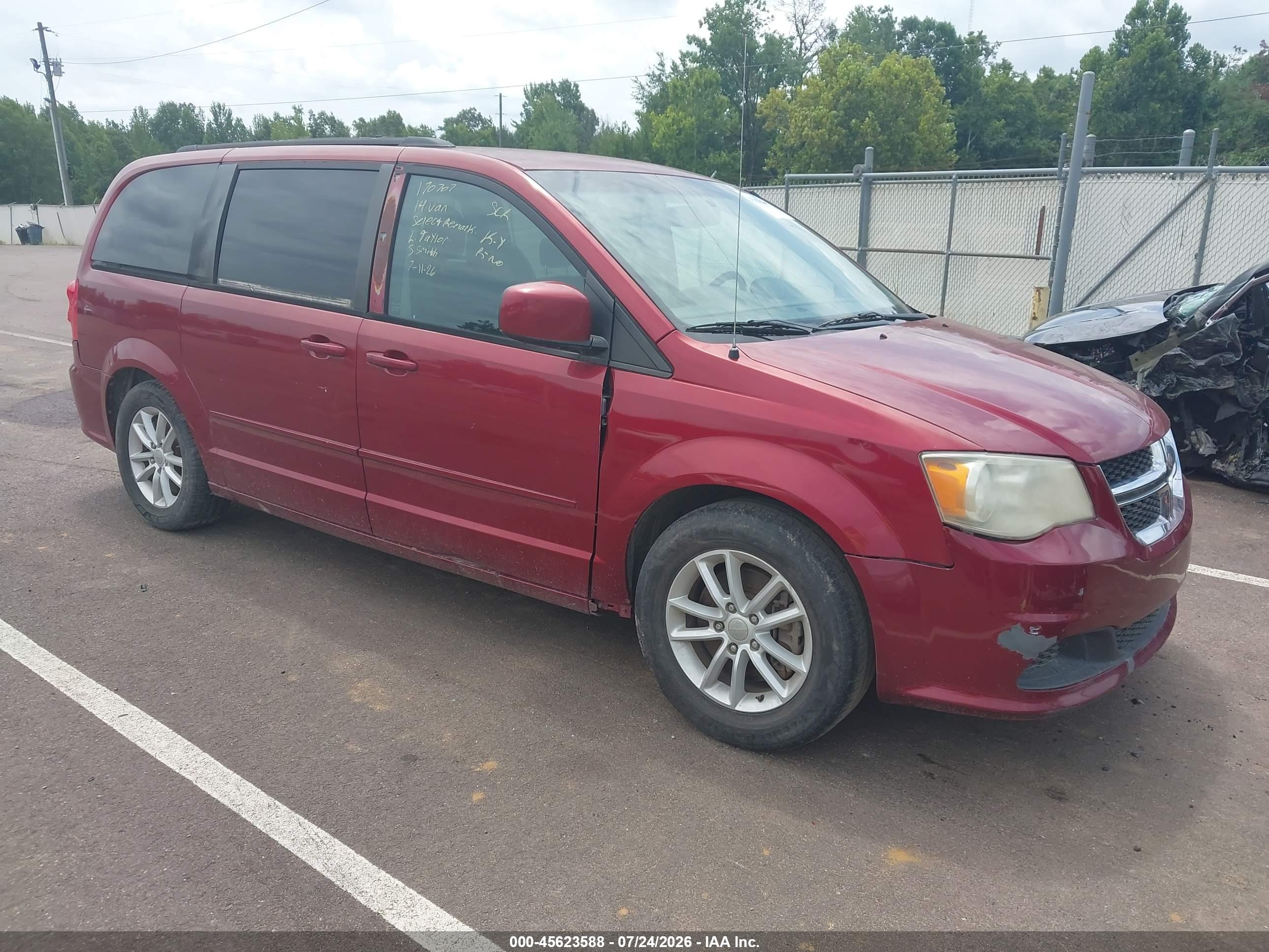 2014 DODGE GRAND CARAVAN SXT