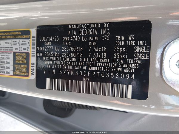 2026 KIA SPORTAGE EX