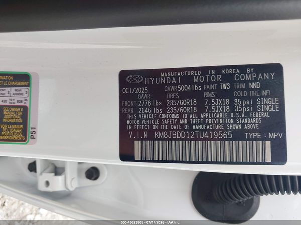 2026 HYUNDAI TUCSON HYBRID SEL