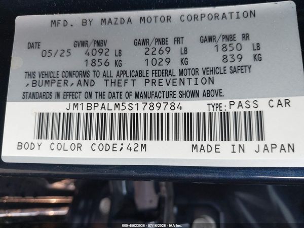 2025 MAZDA MAZDA3 2.5 S PREFERRED