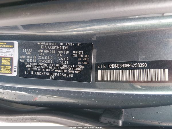 2023 KIA CARNIVAL MPV SX PRESTIGE