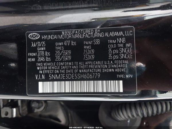 2025 HYUNDAI TUCSON LIMITED