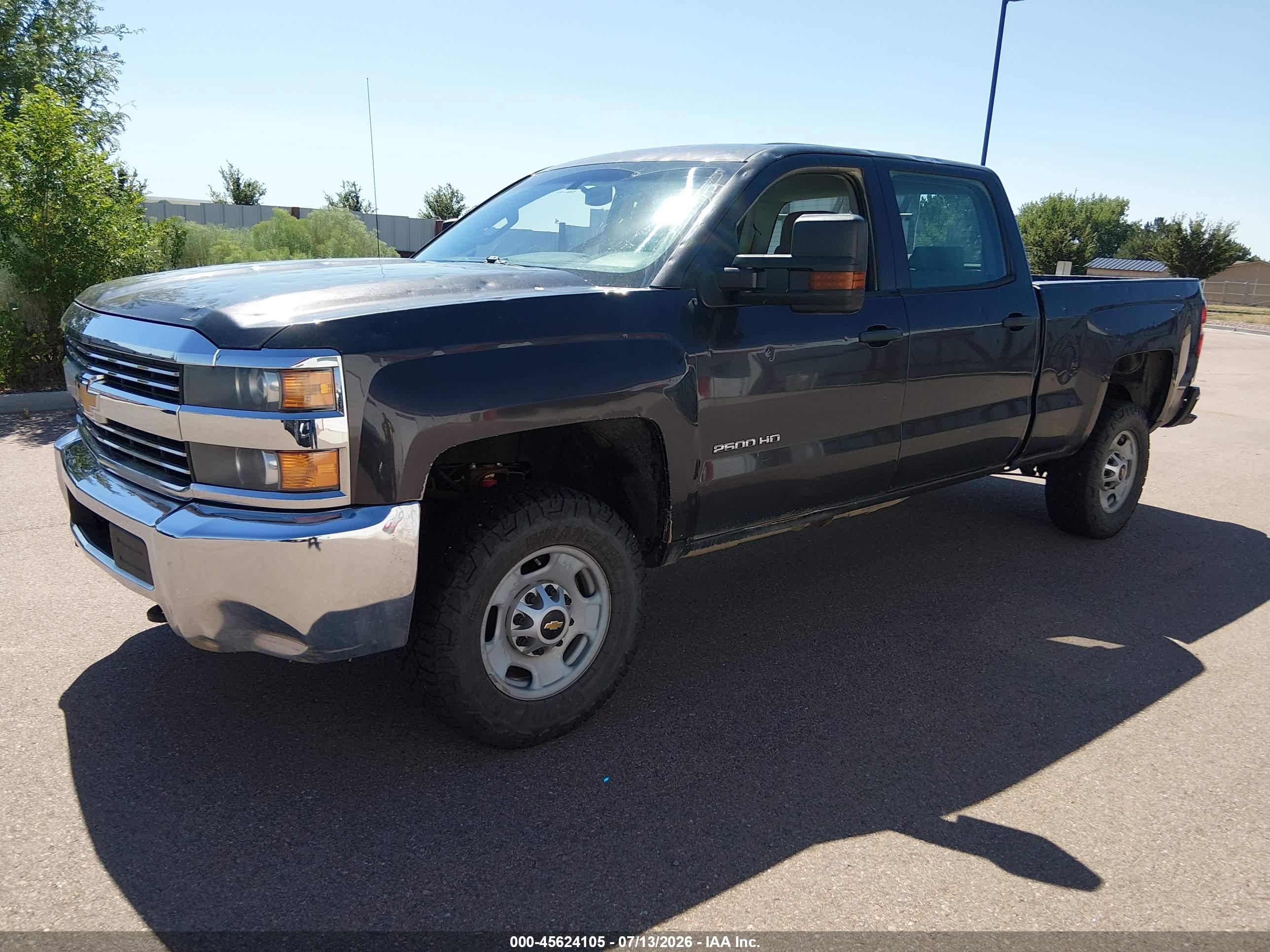 2016 CHEVROLET SILVERADO 2500HD WORK TRUCK — I2