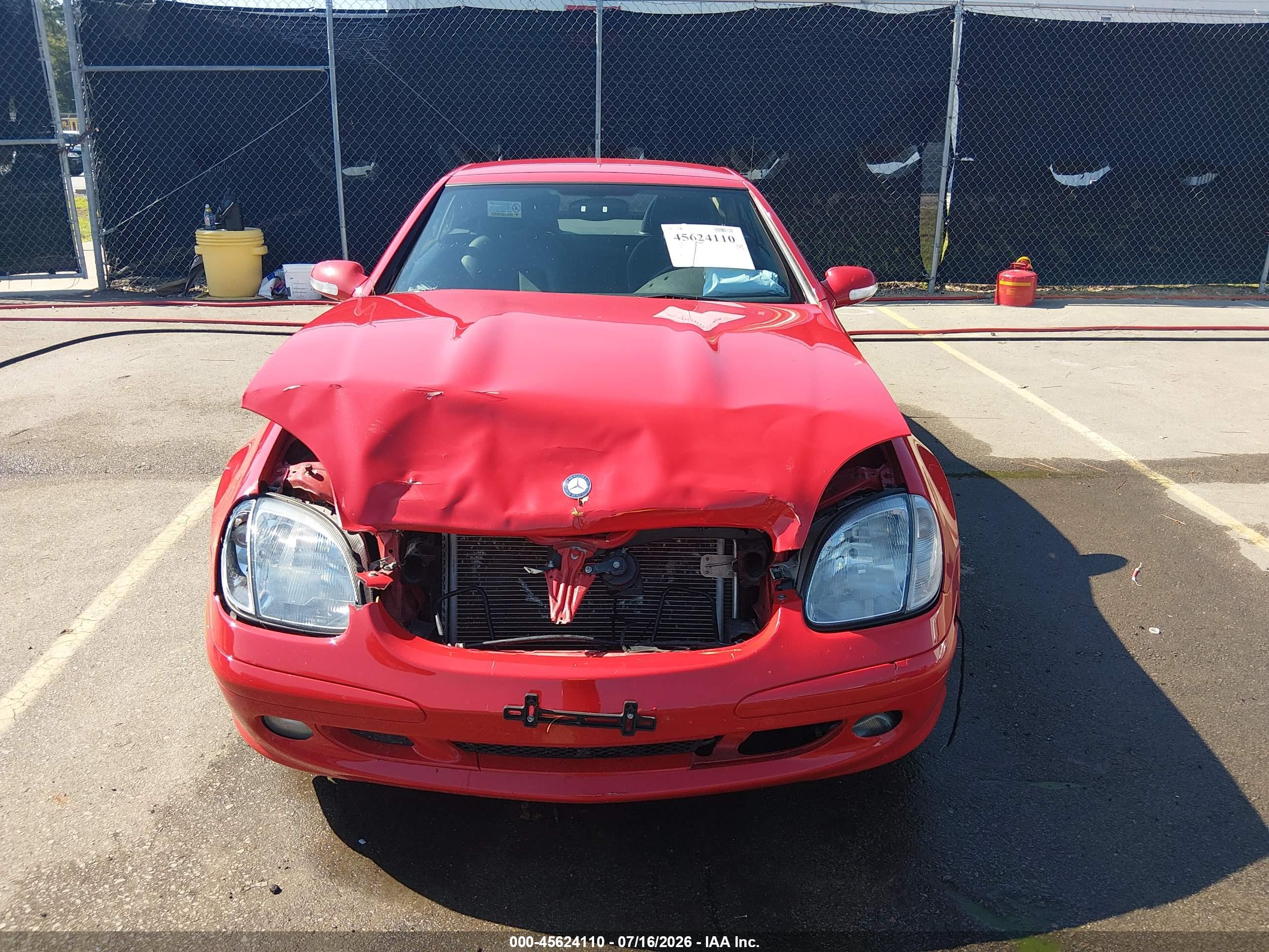 2001 MERCEDES-BENZ SLK 320