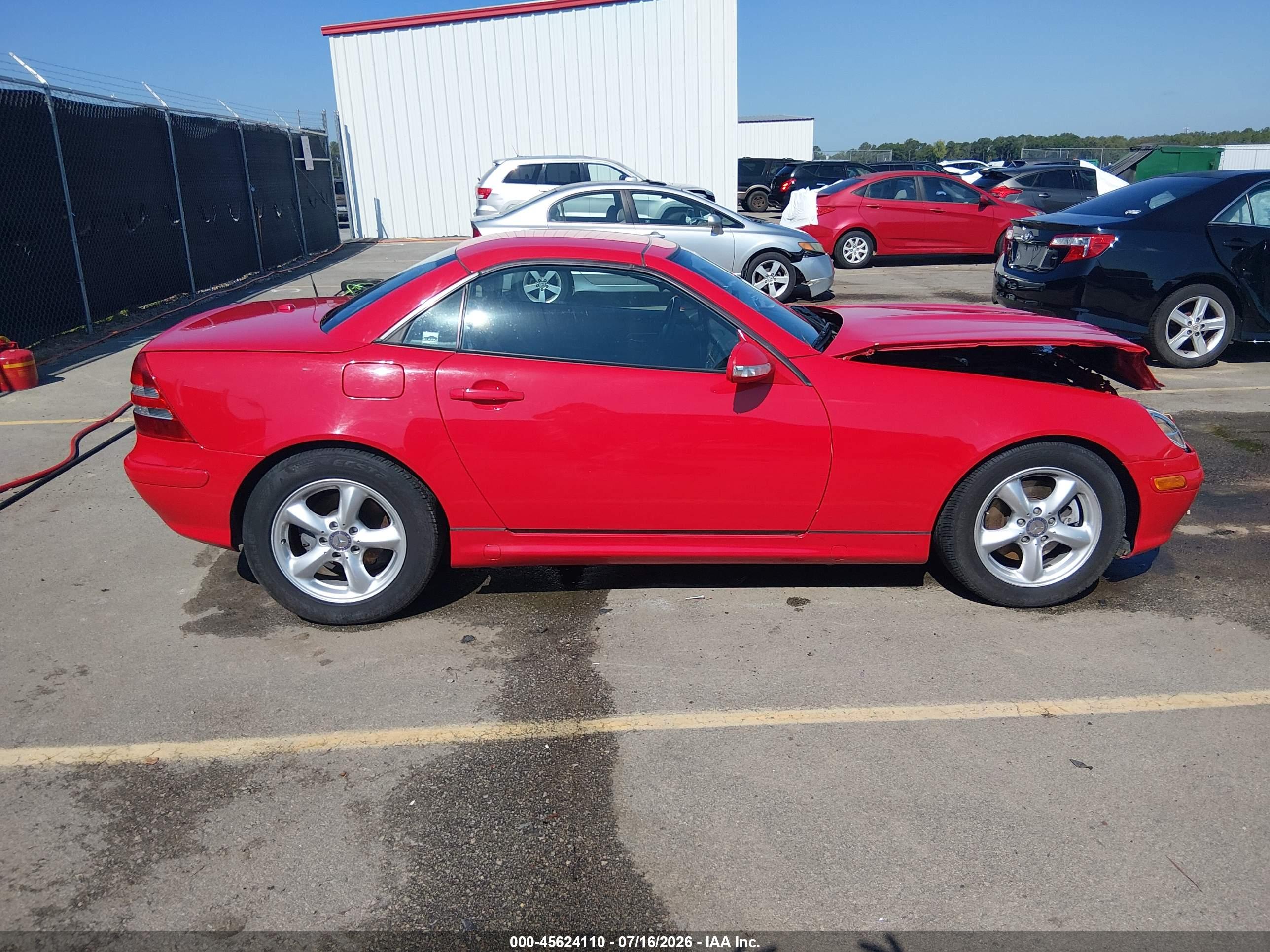 2001 MERCEDES-BENZ SLK 320