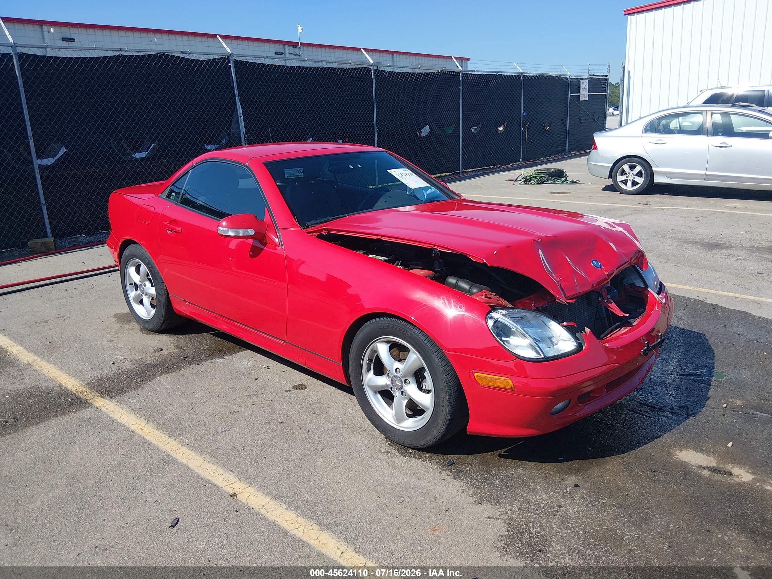 2001 MERCEDES-BENZ SLK 320