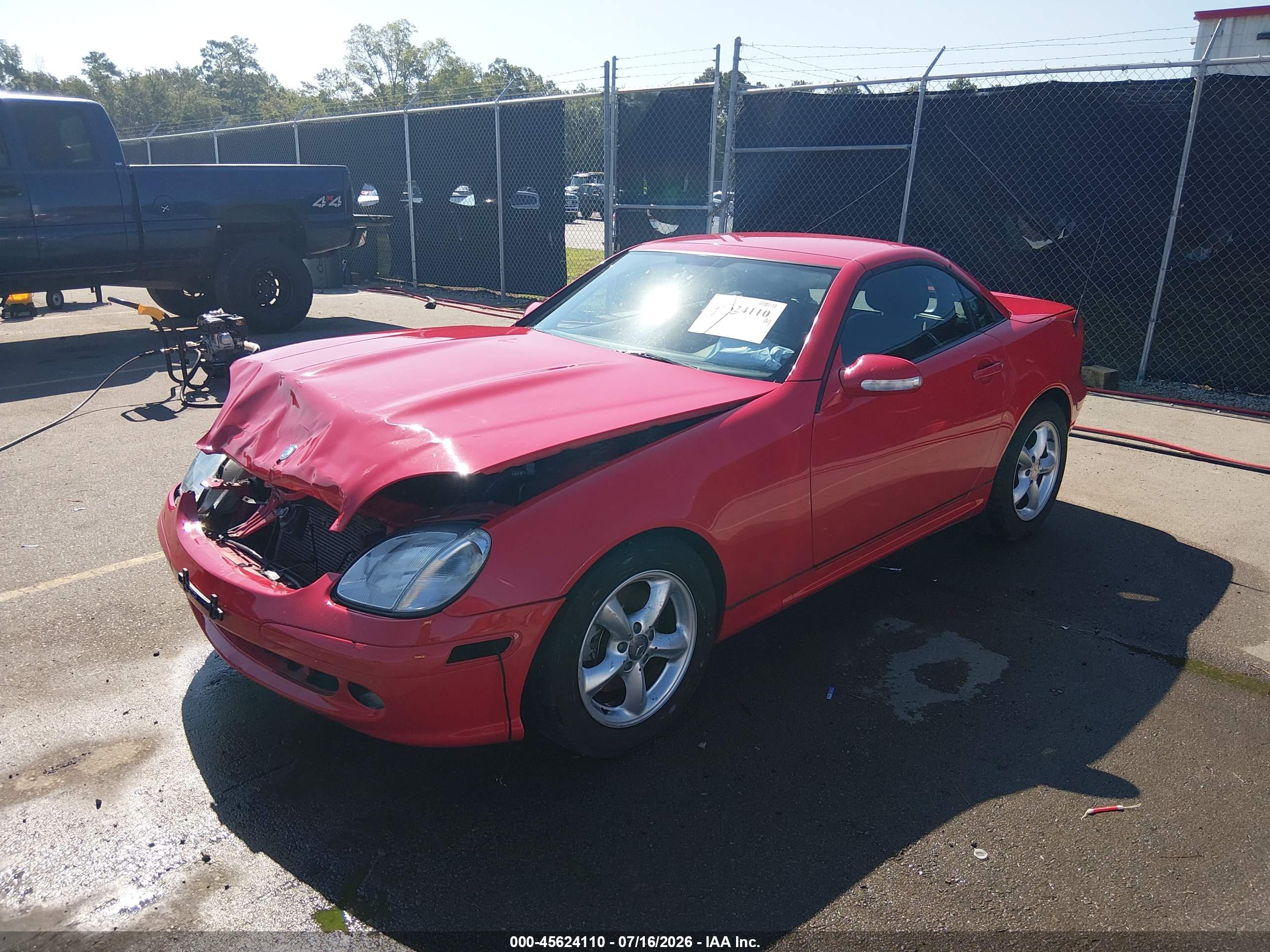 2001 MERCEDES-BENZ SLK 320