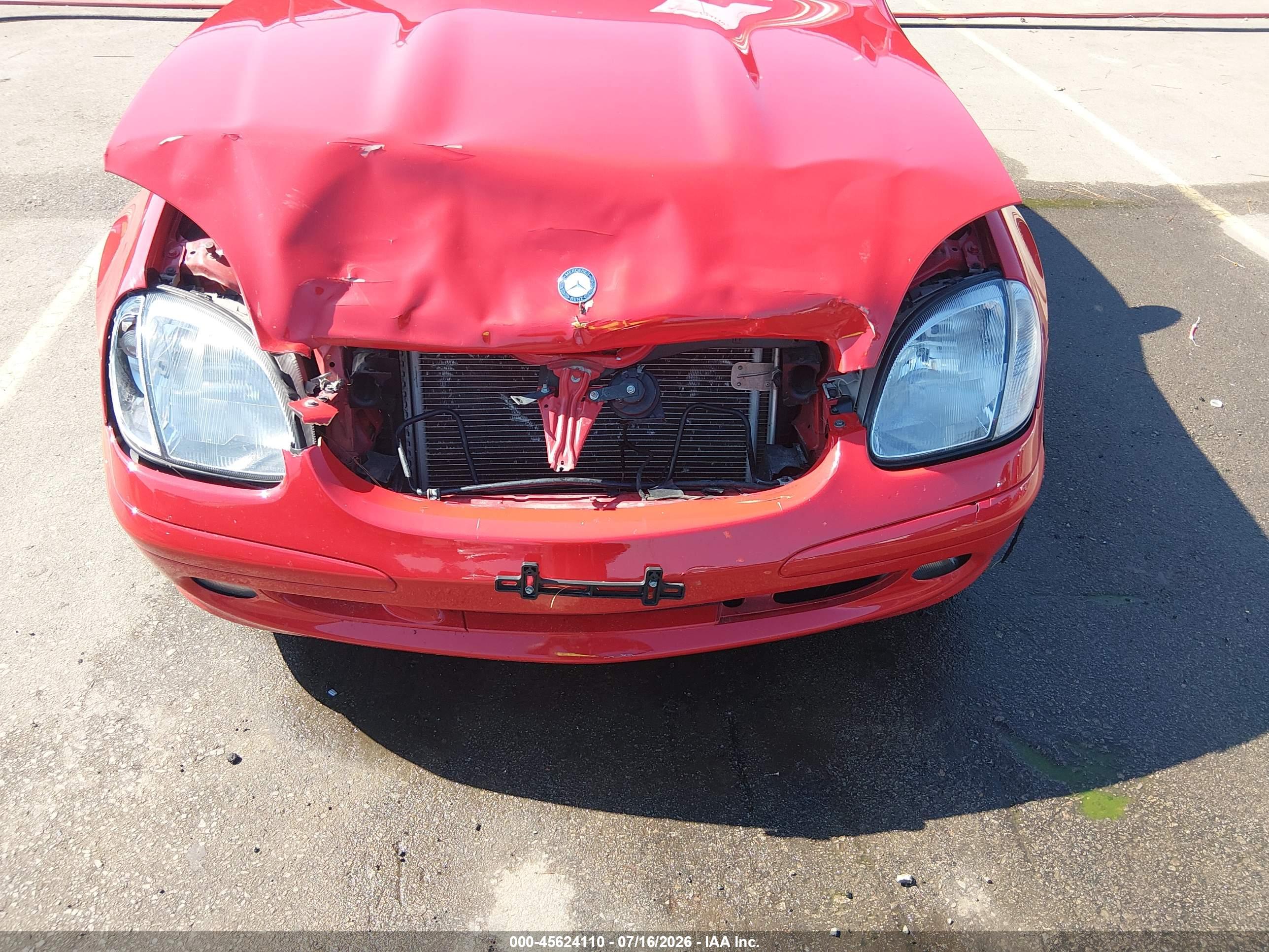 2001 MERCEDES-BENZ SLK 320