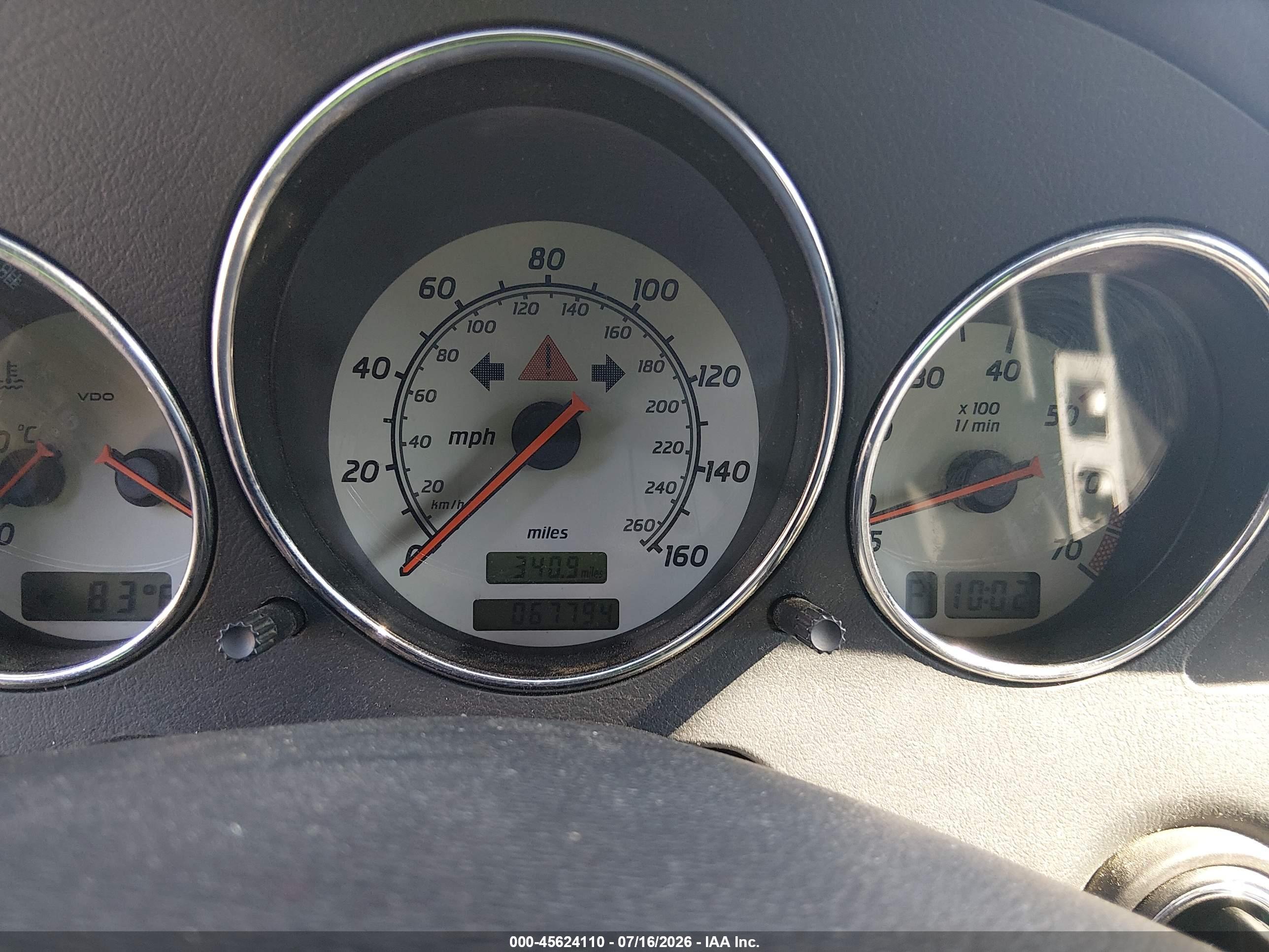 2001 MERCEDES-BENZ SLK 320