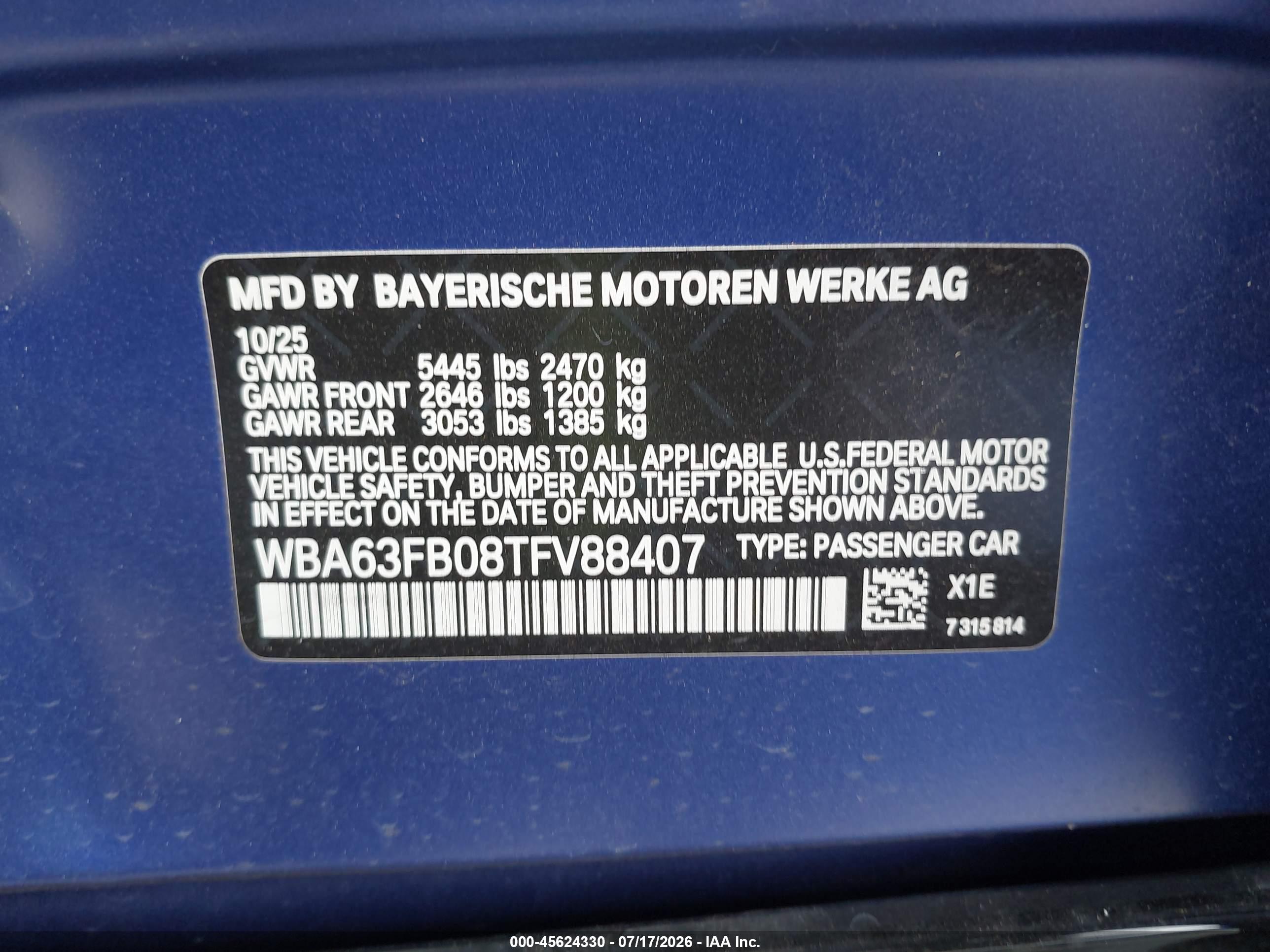 2026 BMW M440I GRAN COUPE XDRIVE