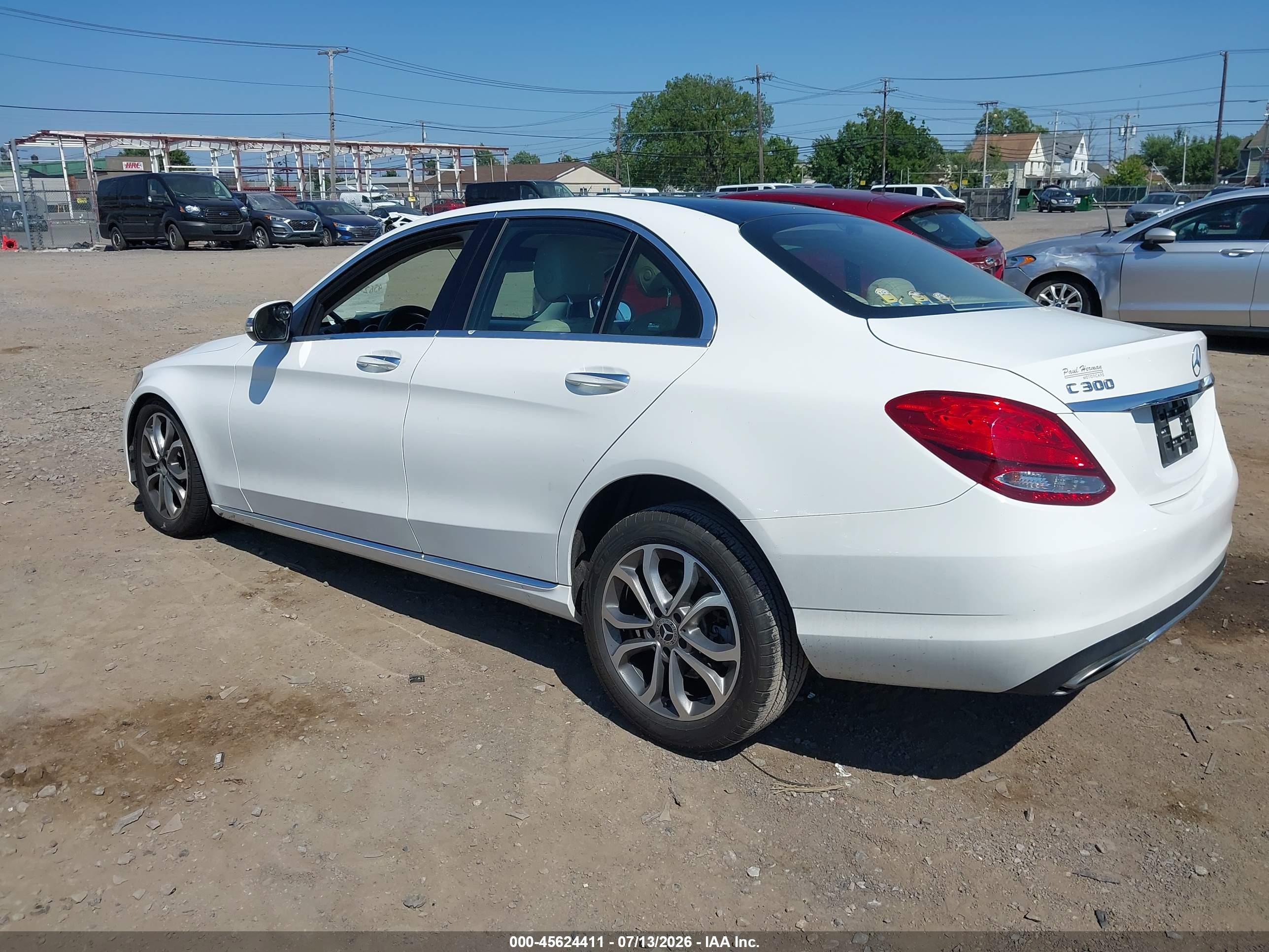 2017 MERCEDES-BENZ C 300 4MATIC