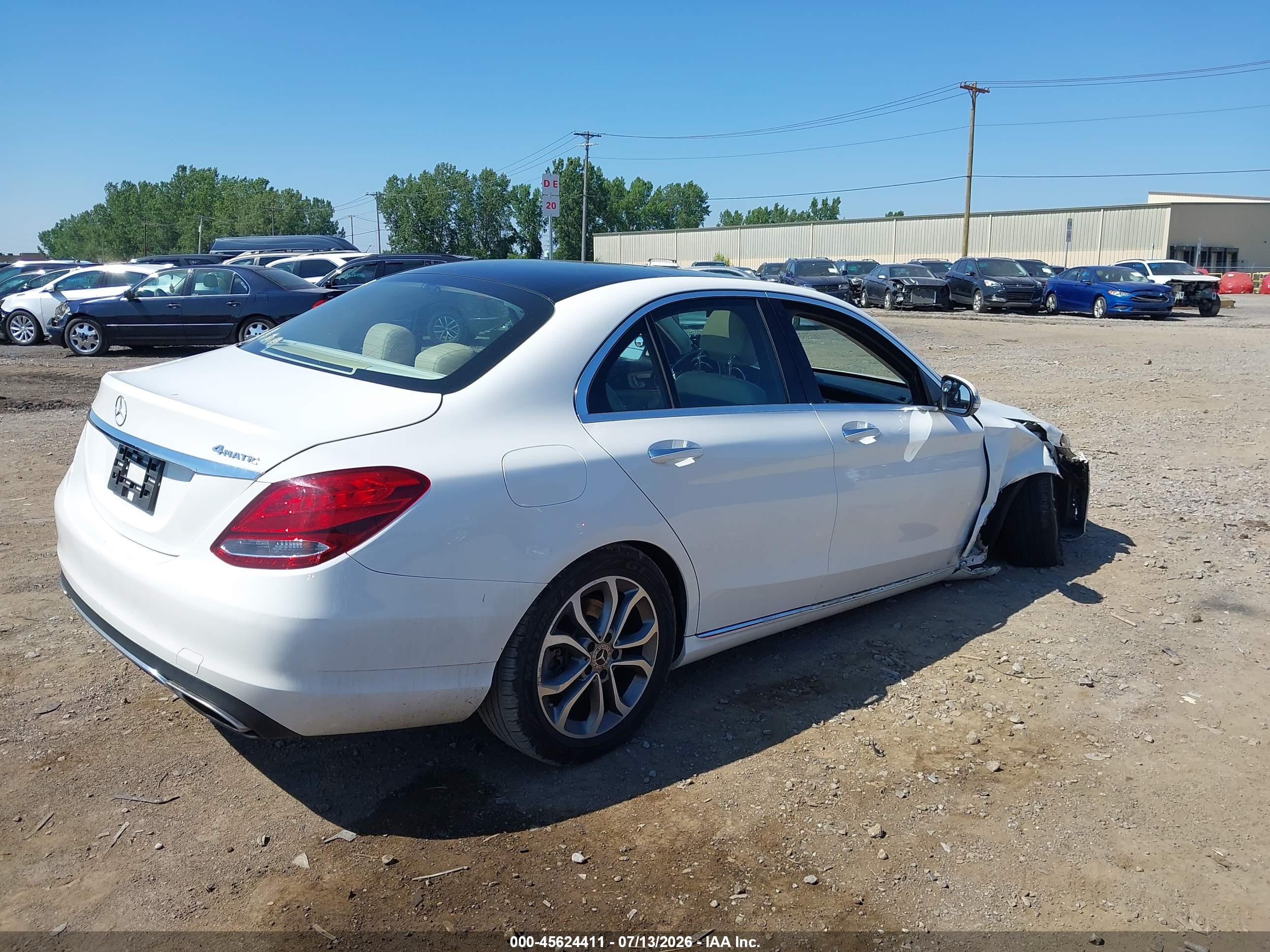 2017 MERCEDES-BENZ C 300 4MATIC