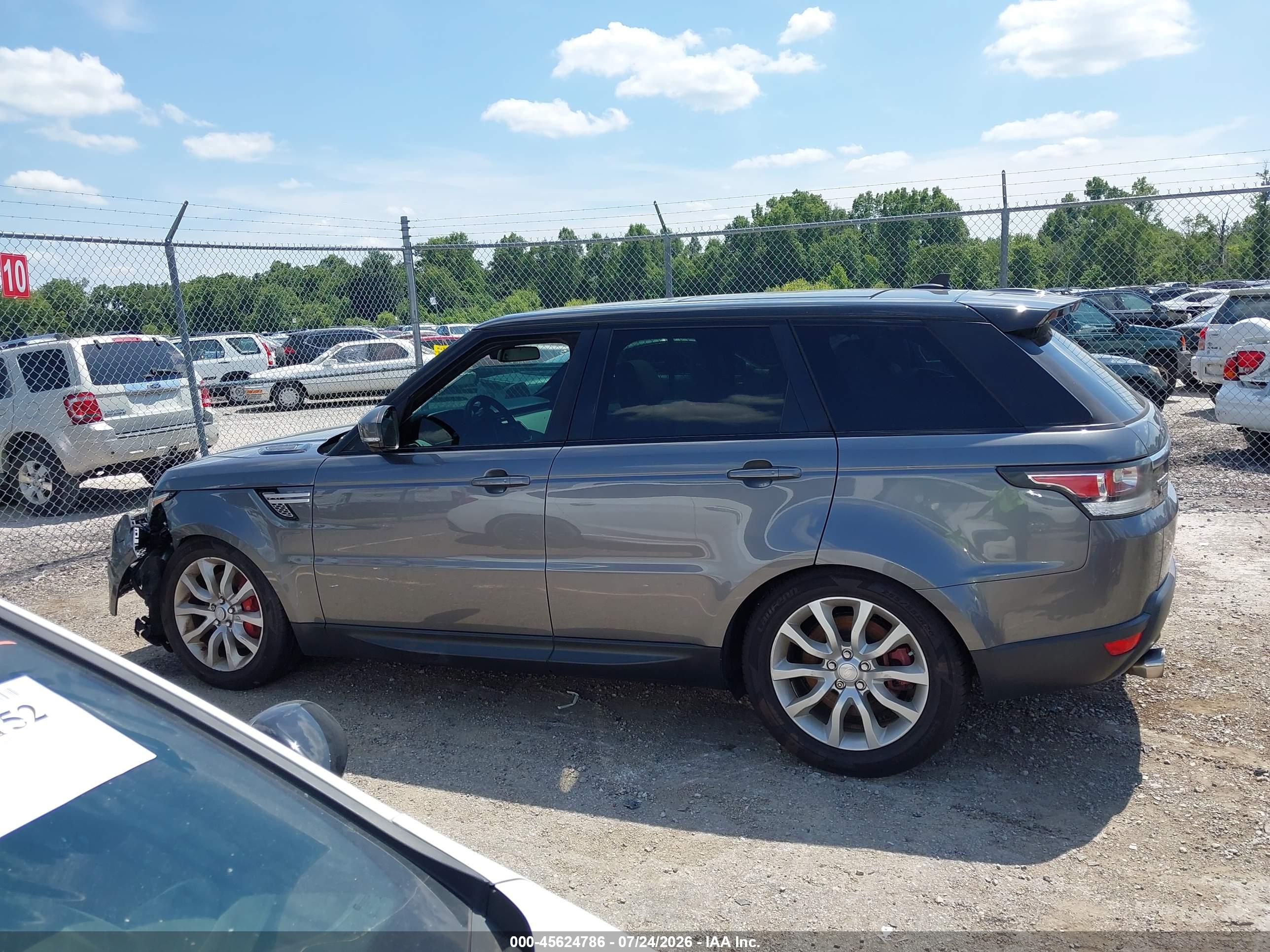 2015 LAND ROVER RANGE ROVER SPORT 5.0L V8 SUPERCHARGED