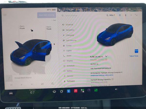 2023 TESLA MODEL Y