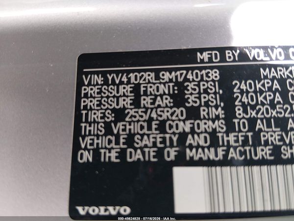 2021 VOLVO XC60 T5 INSCRIPTION