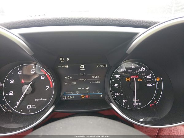 2020 ALFA ROMEO GIULIA TI SPORT AWD