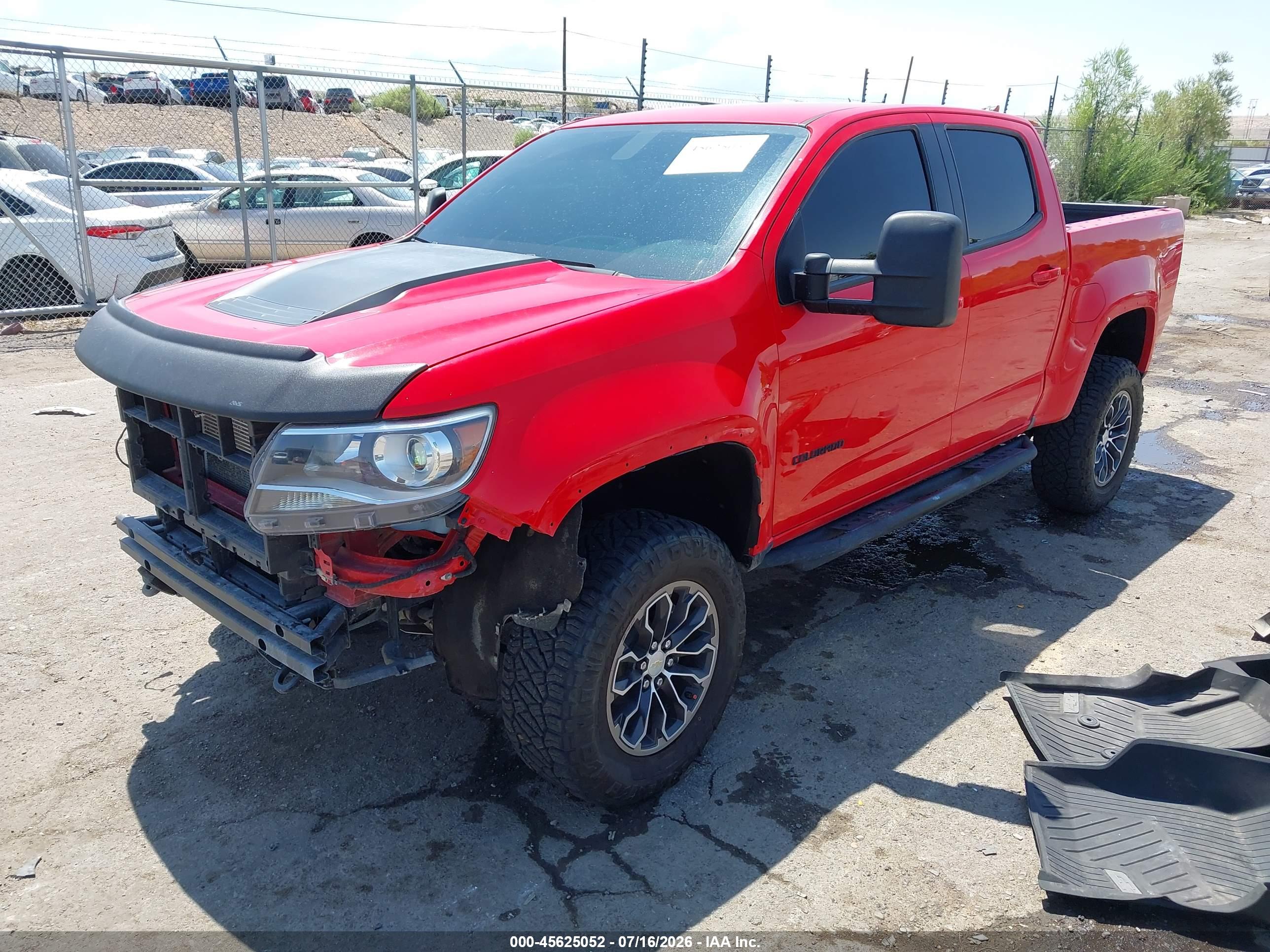2017 CHEVROLET COLORADO 4WD ZR2 — I2