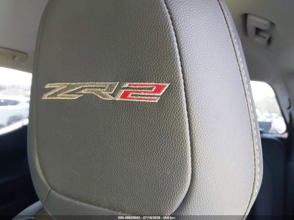 2017 CHEVROLET COLORADO 4WD ZR2 — I3