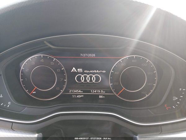2018 AUDI A5 2.0T PREMIUM