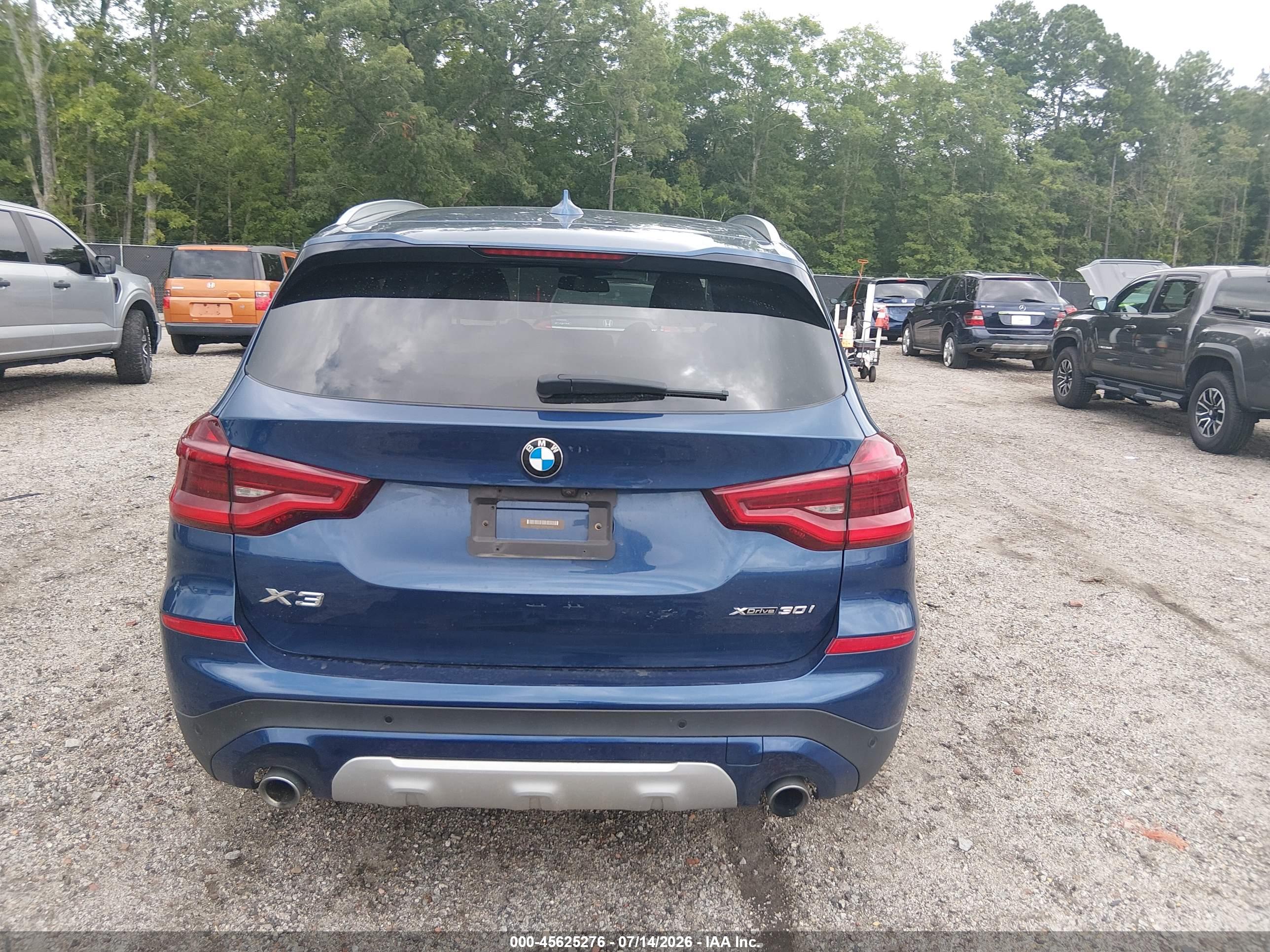 2020 BMW X3 XDRIVE30I