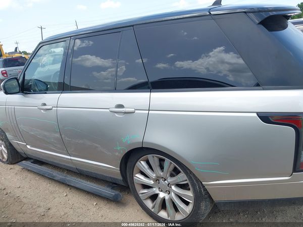 2016 LAND ROVER RANGE ROVER