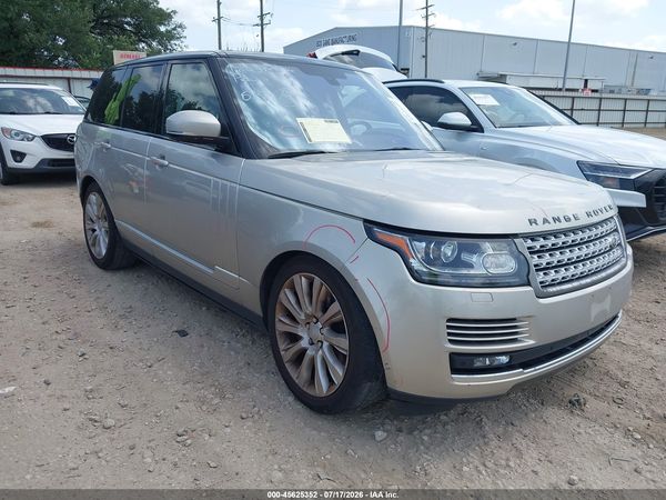 2016 LAND ROVER RANGE ROVER 5.0L V8 SUPERCHARGED