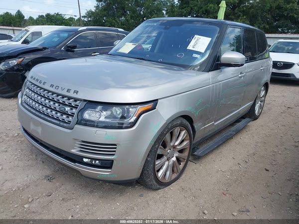 2016 LAND ROVER RANGE ROVER 5.0L V8 SUPERCHARGED