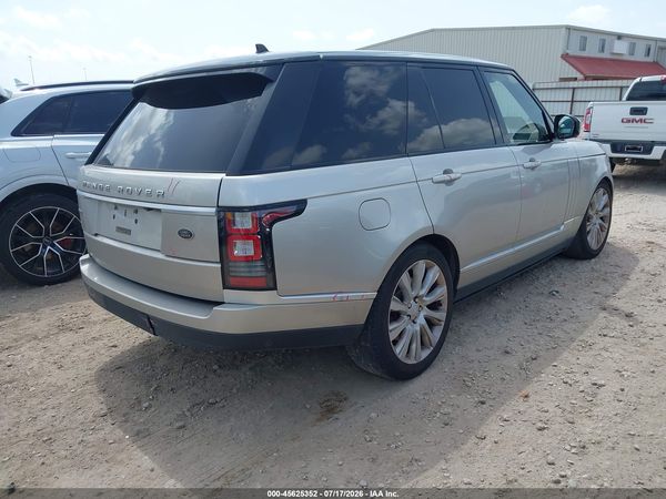 2016 LAND ROVER RANGE ROVER 5.0L V8 SUPERCHARGED