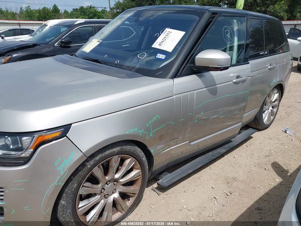 2016 LAND ROVER RANGE ROVER 5.0L V8 SUPERCHARGED