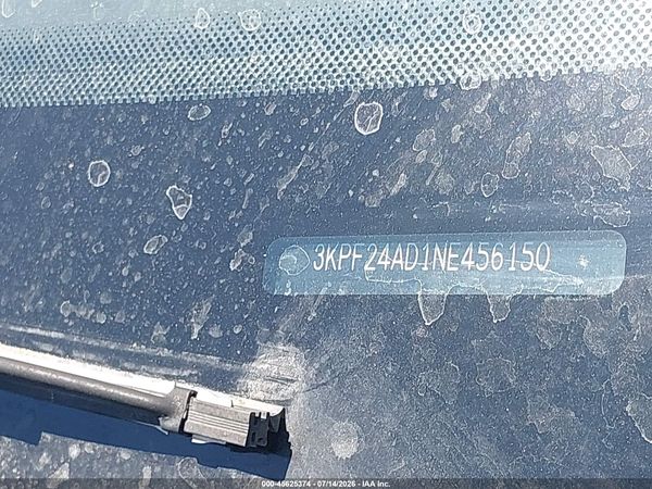 2022 KIA FORTE LXS