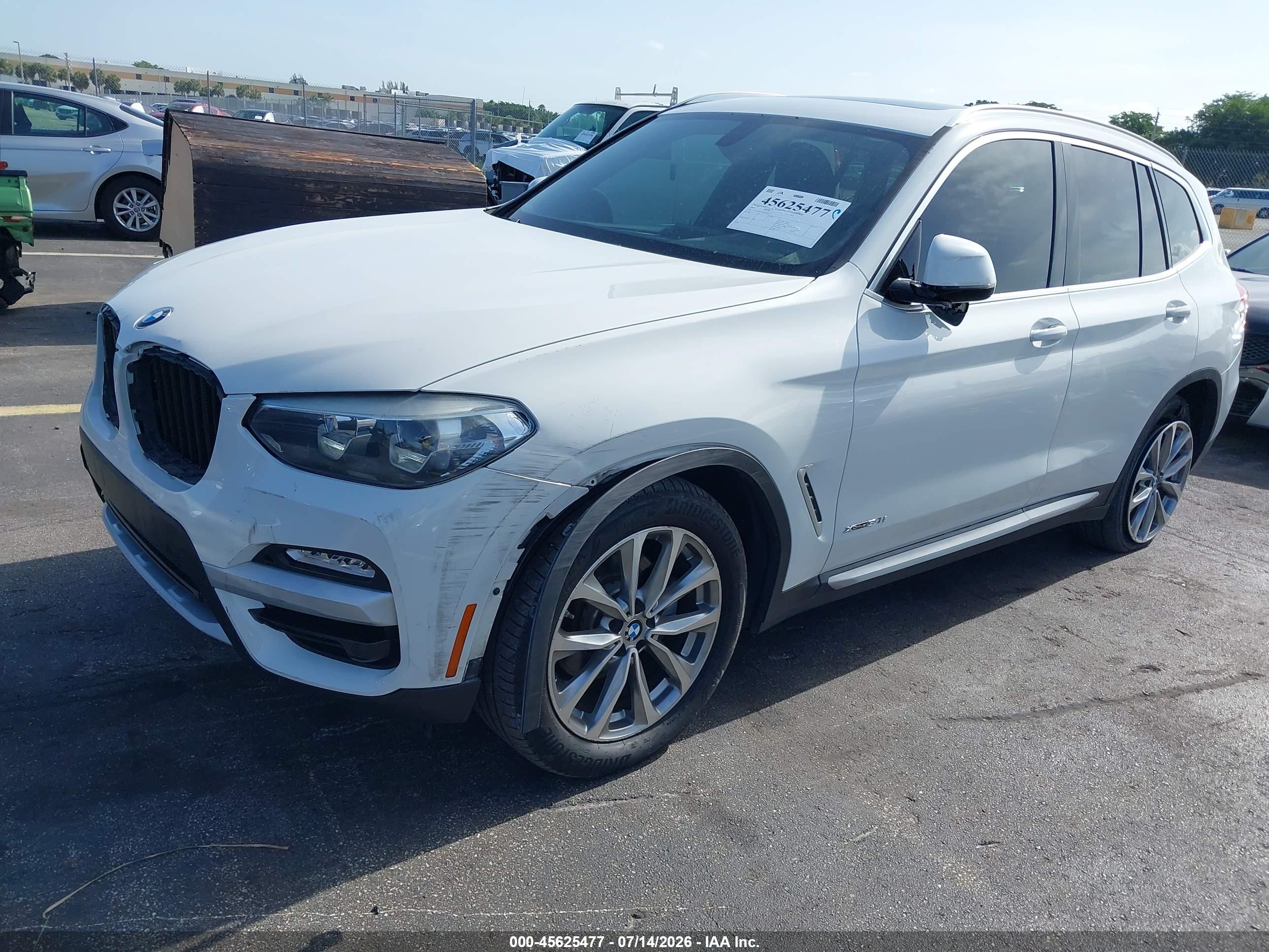 2018 BMW X3 XDRIVE30I
