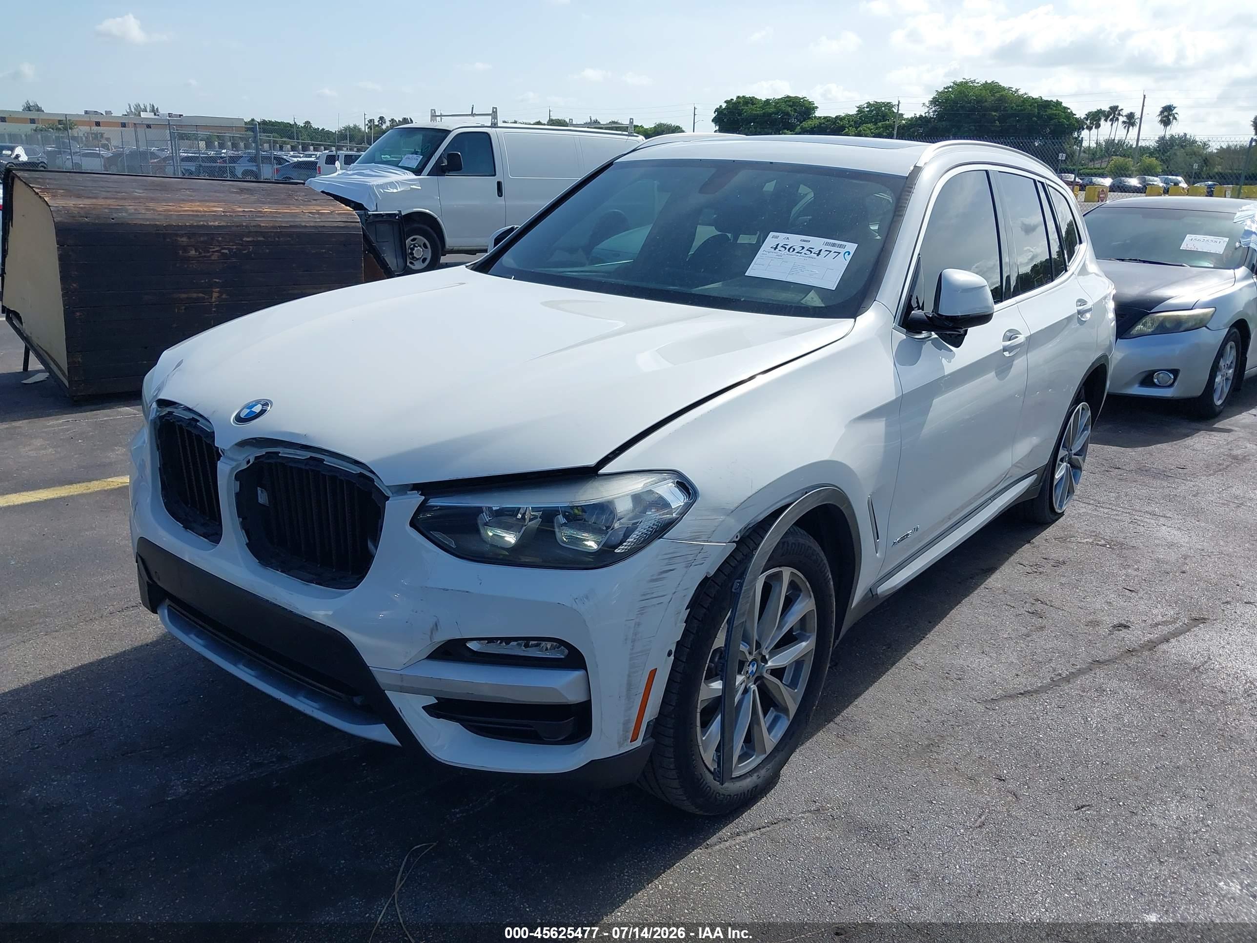 2018 BMW X3 XDRIVE30I
