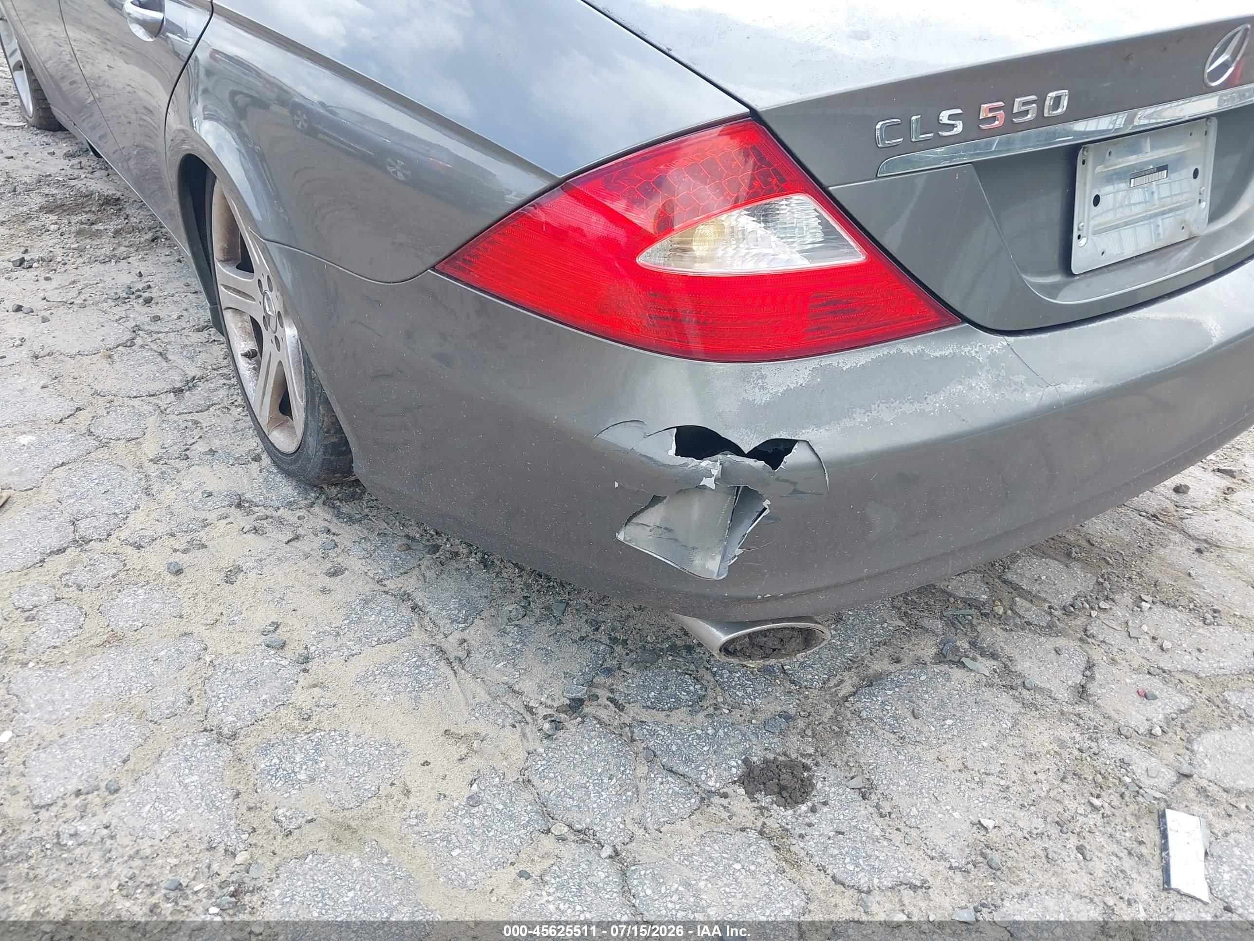 2007 MERCEDES-BENZ CLS 550 CLS550