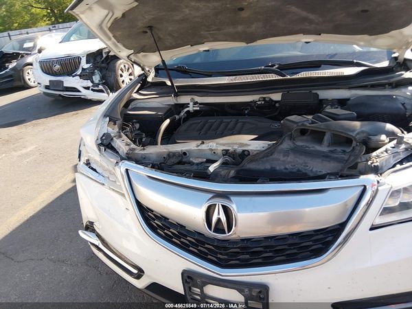 2016 ACURA MDX ACURAWATCH PLUS PACKAGE