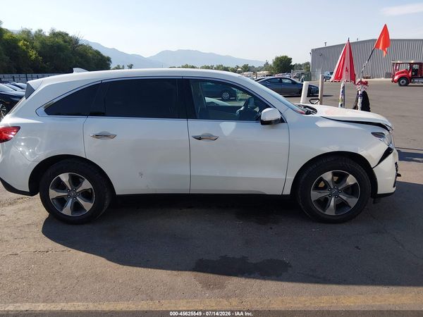 2016 ACURA MDX ACURAWATCH PLUS PACKAGE