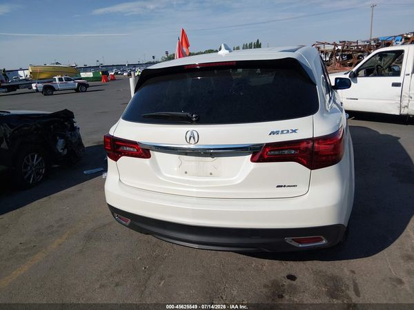 2016 ACURA MDX ACURAWATCH PLUS PACKAGE