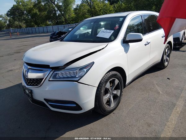 2016 ACURA MDX ACURAWATCH PLUS PACKAGE