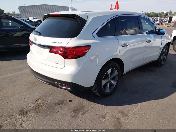 2016 ACURA MDX ACURAWATCH PLUS PACKAGE