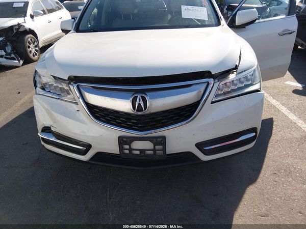 2016 ACURA MDX ACURAWATCH PLUS PACKAGE