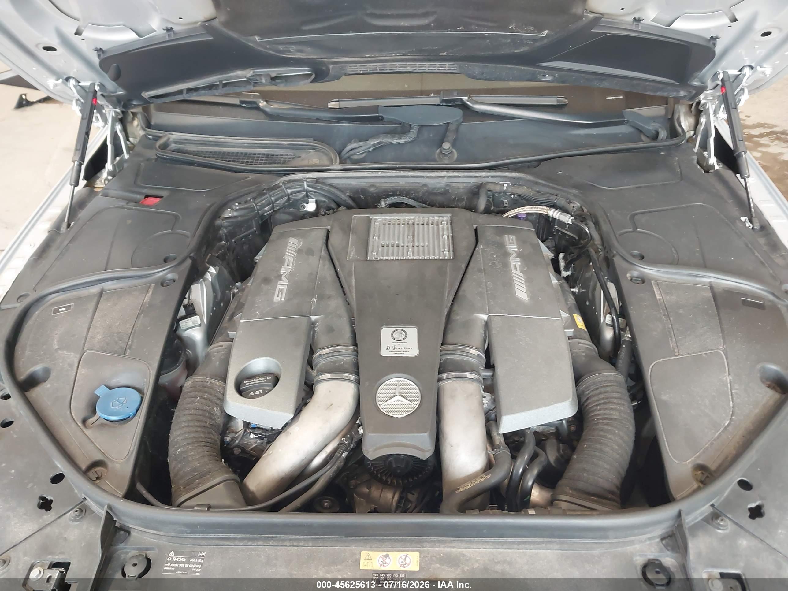 2016 MERCEDES-BENZ AMG S 63 4MATIC
