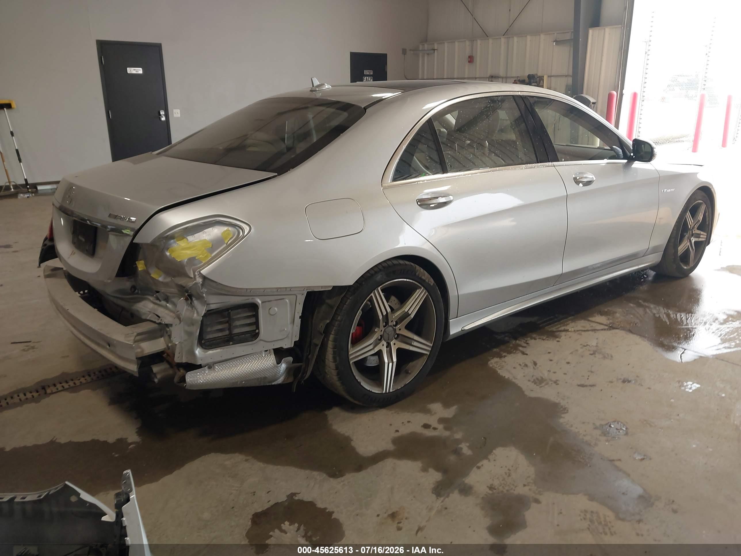 2016 MERCEDES-BENZ AMG S 63 4MATIC