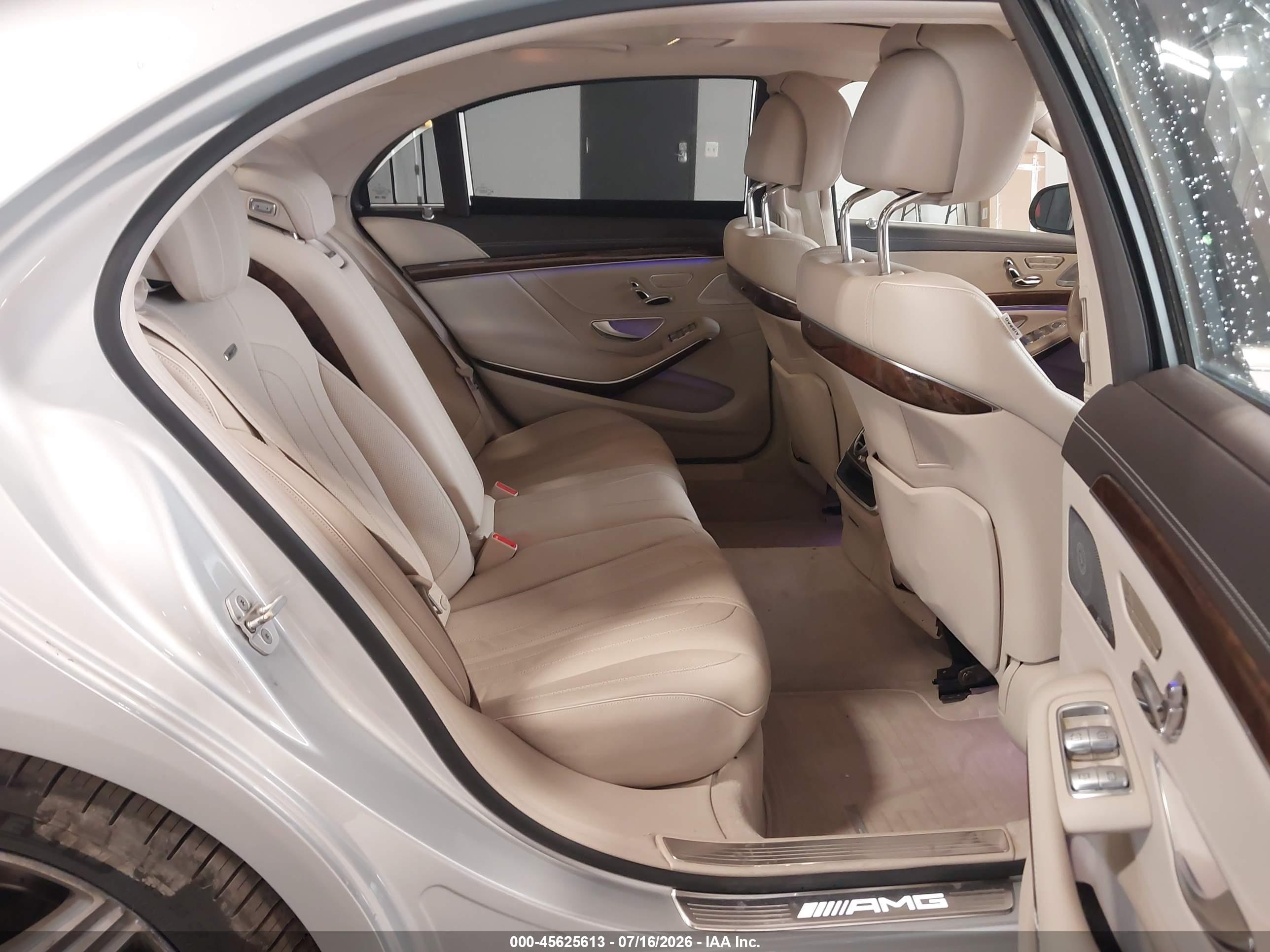 2016 MERCEDES-BENZ AMG S 63 4MATIC