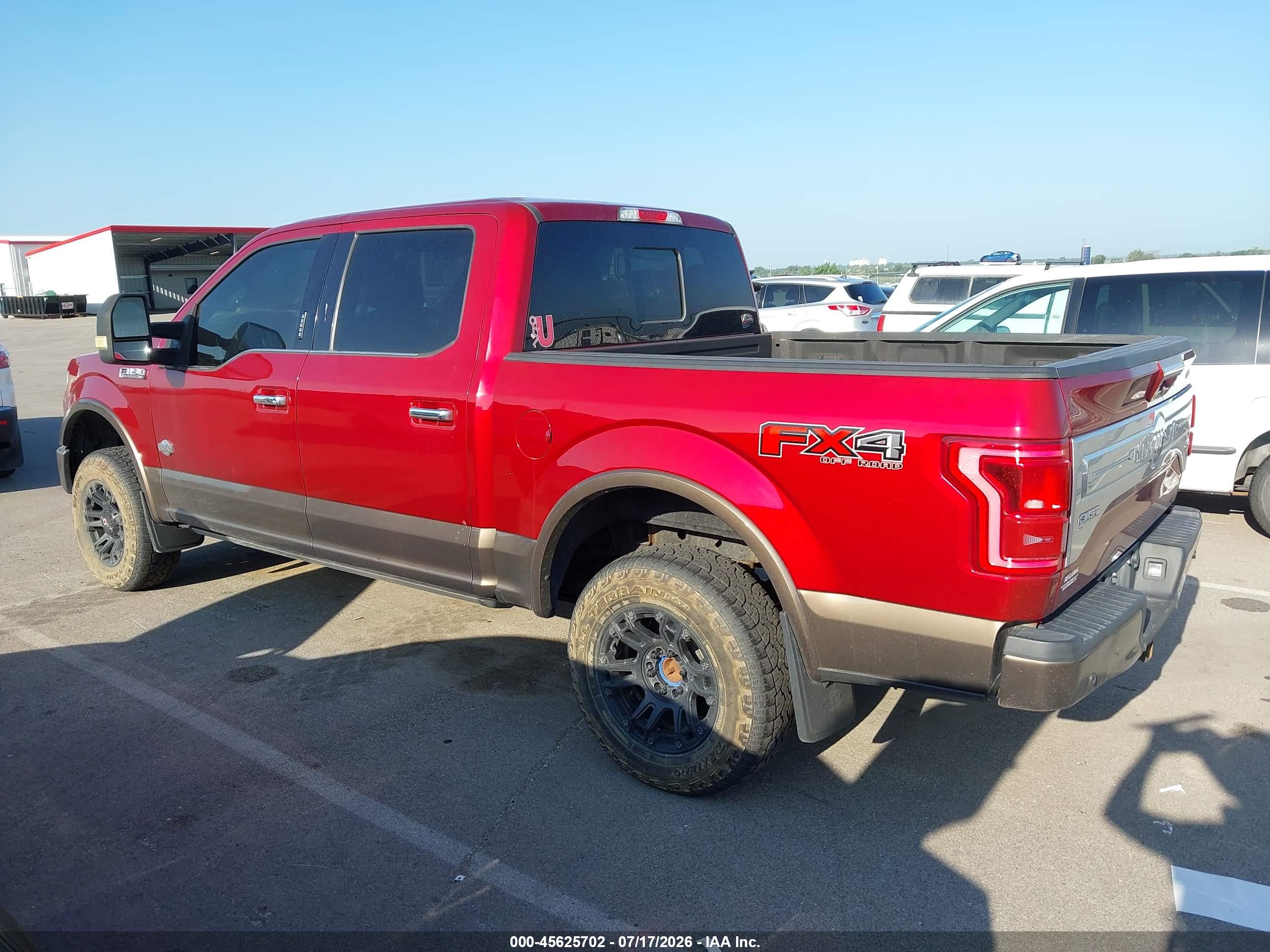 2017 FORD F-150 KING RANCH