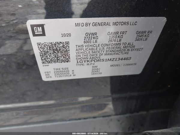2021 CADILLAC XT6 AWD PREMIUM LUXURY