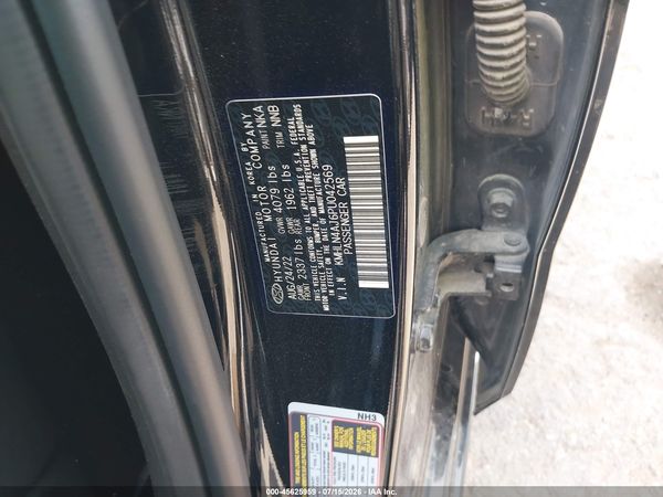 2023 HYUNDAI ELANTRA HYBRID LIMITED