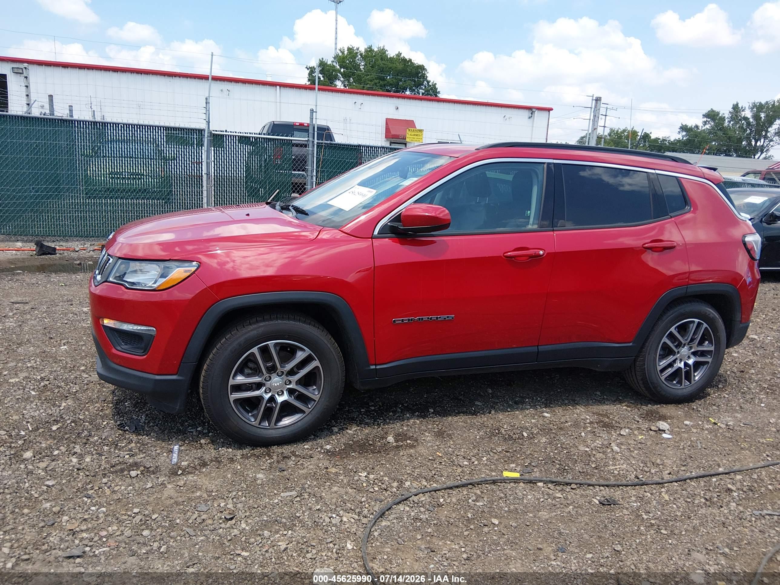 2020 JEEP COMPASS SUN AND SAFETY FWD